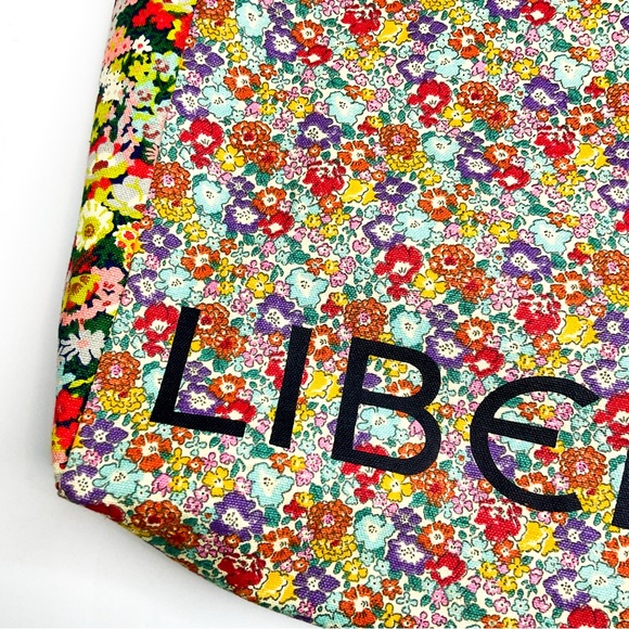 Liberty London Floral Tote Bag Multicolour | Cotton Canvas - Picture 2 of 6